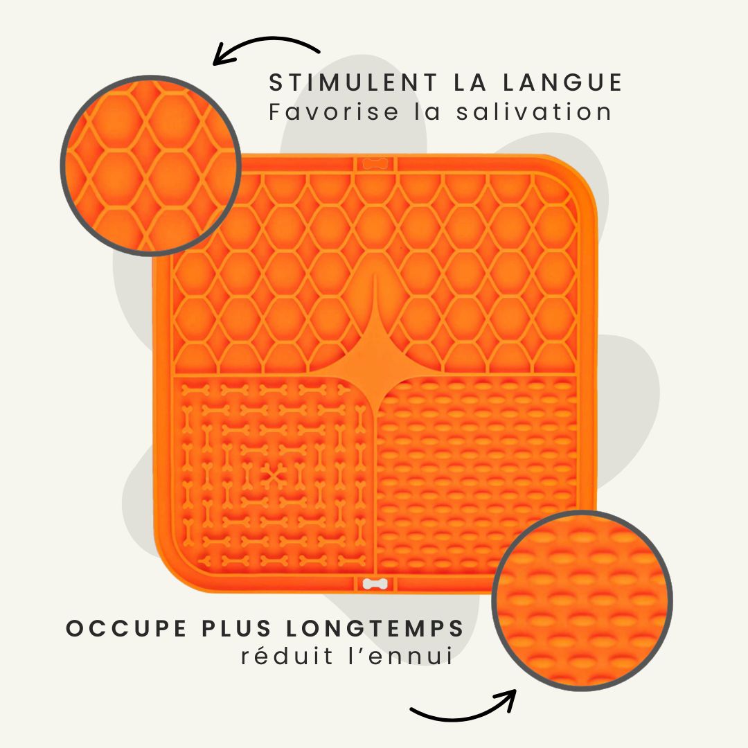 Tapis de léchage