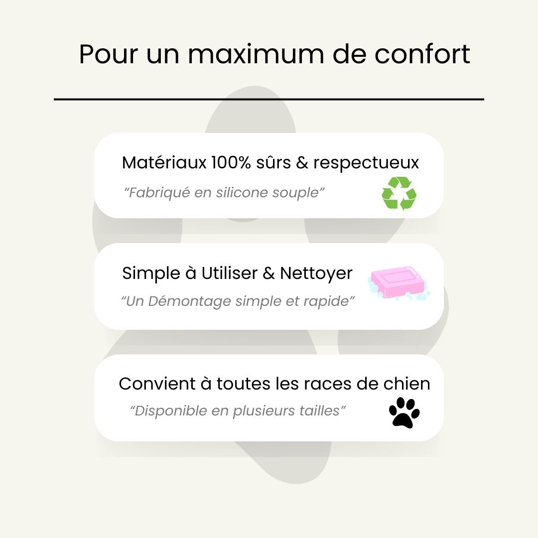 Nettoyeur de pattes de chien