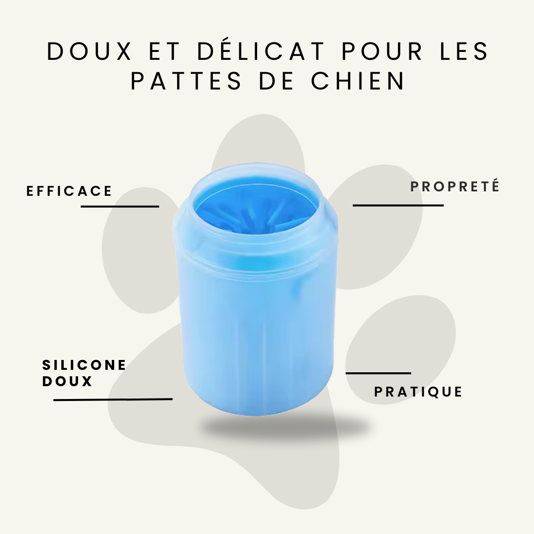Nettoyeur de pattes de chien